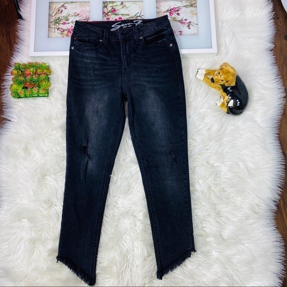 Seven7 Jeans Sz 4 High Rise Ankle Skinny - Picture 1 of 8